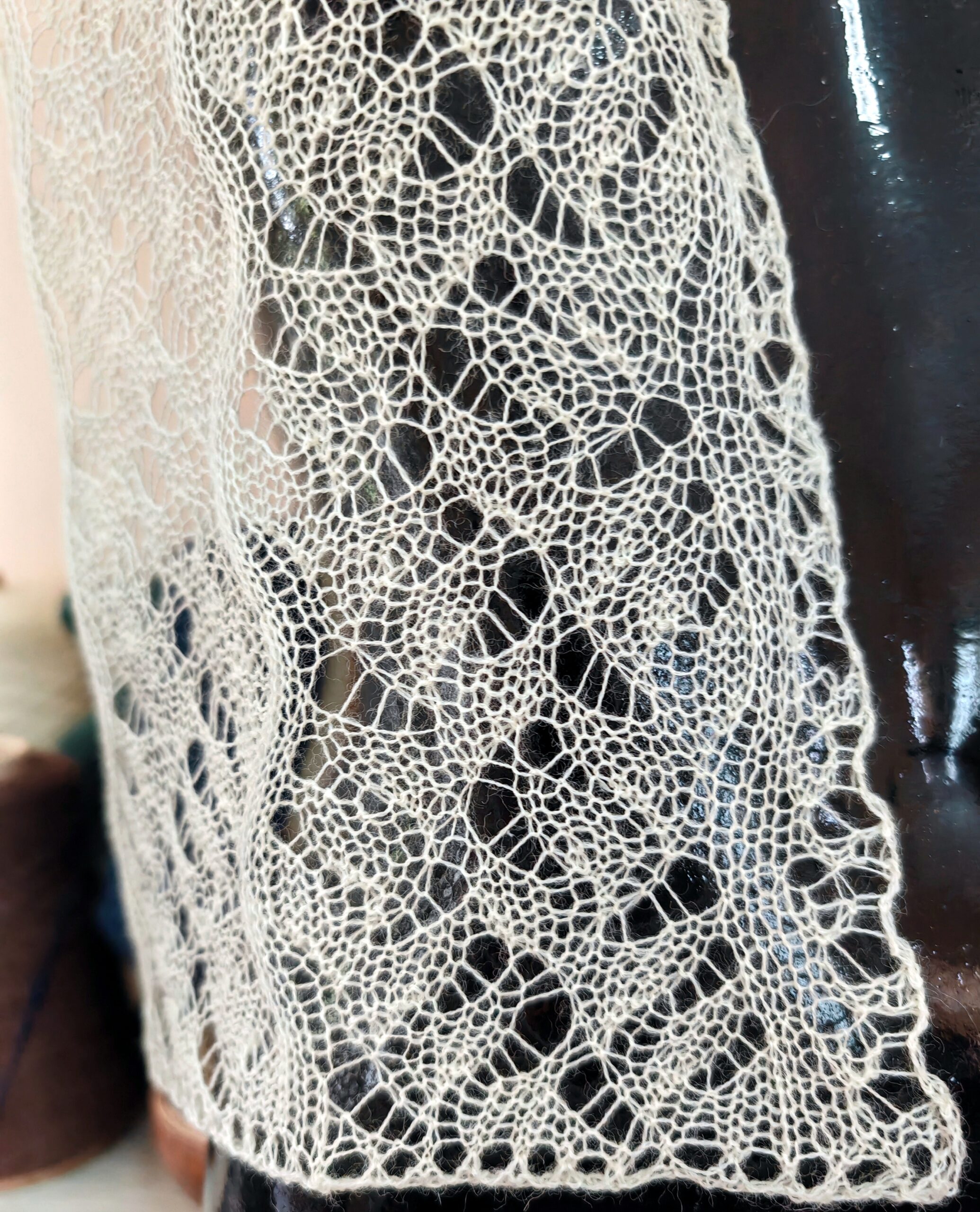 Chinese Lace Scarf - 1