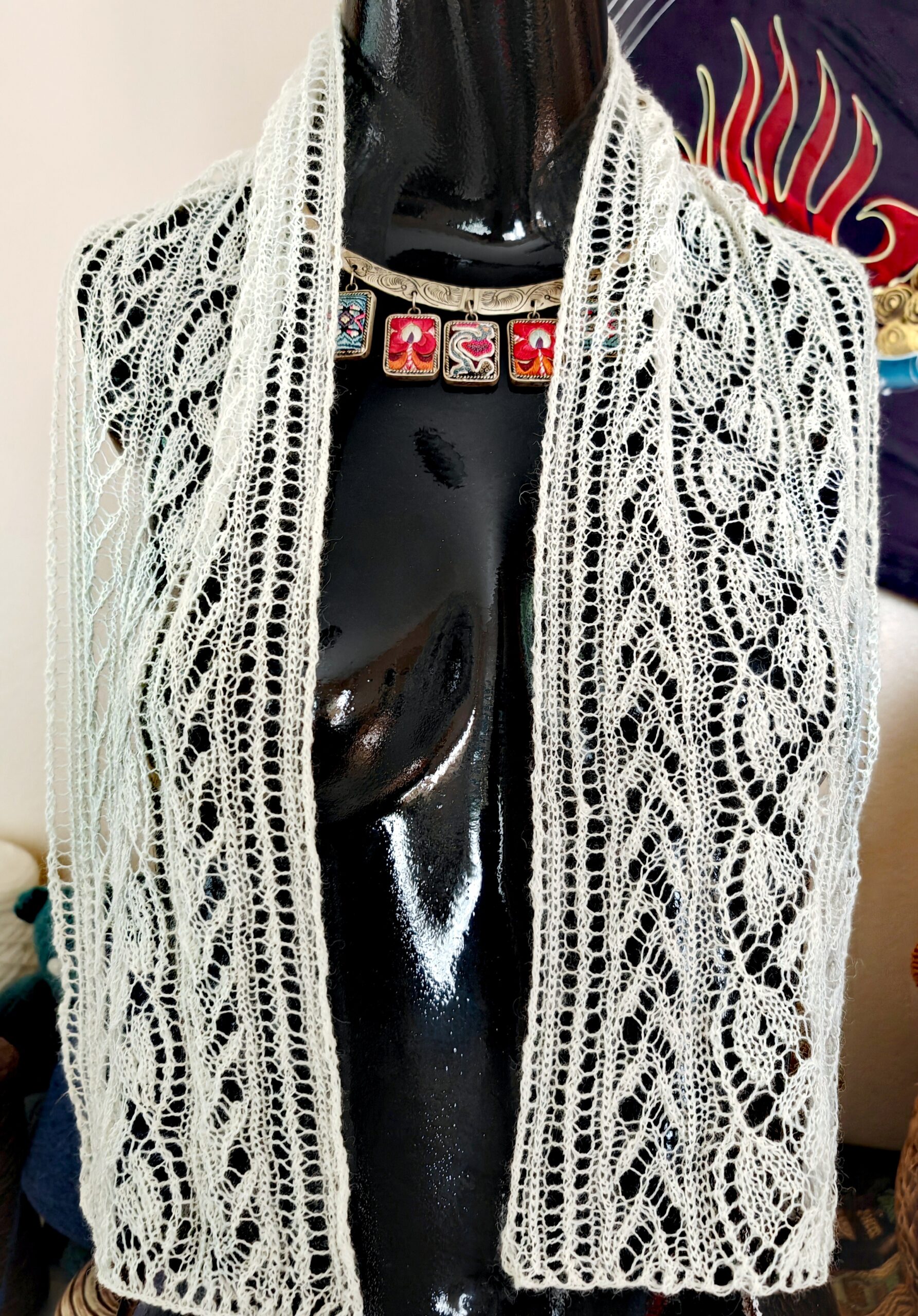 Japanese Lace Scarf