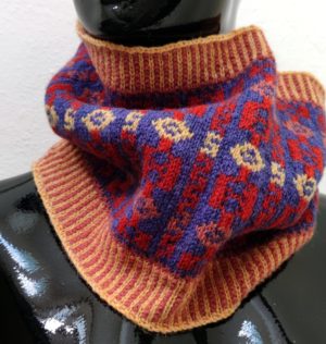 SOS Fair Isle Cowl